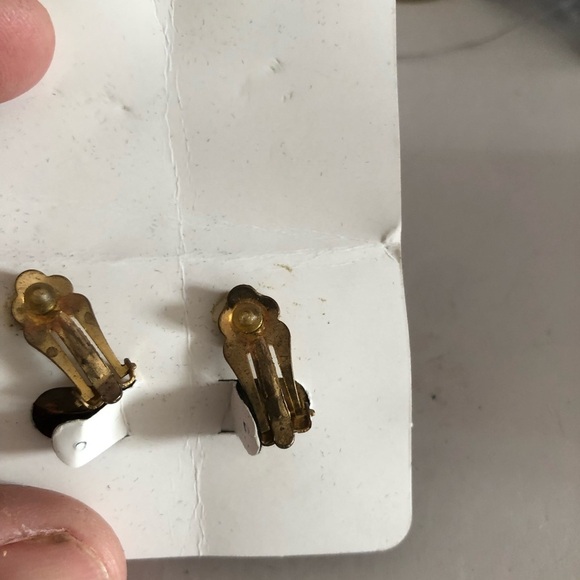 Stylish Black and Gold Earrings Set - Picture 6 of 12